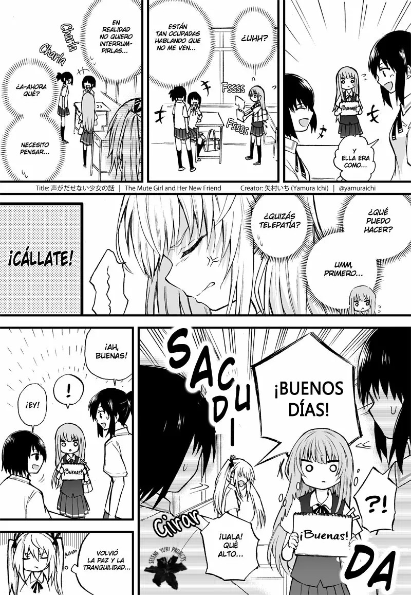 The Mute Girl and Her New Friend (Webcomic) Ch. 2 第3页