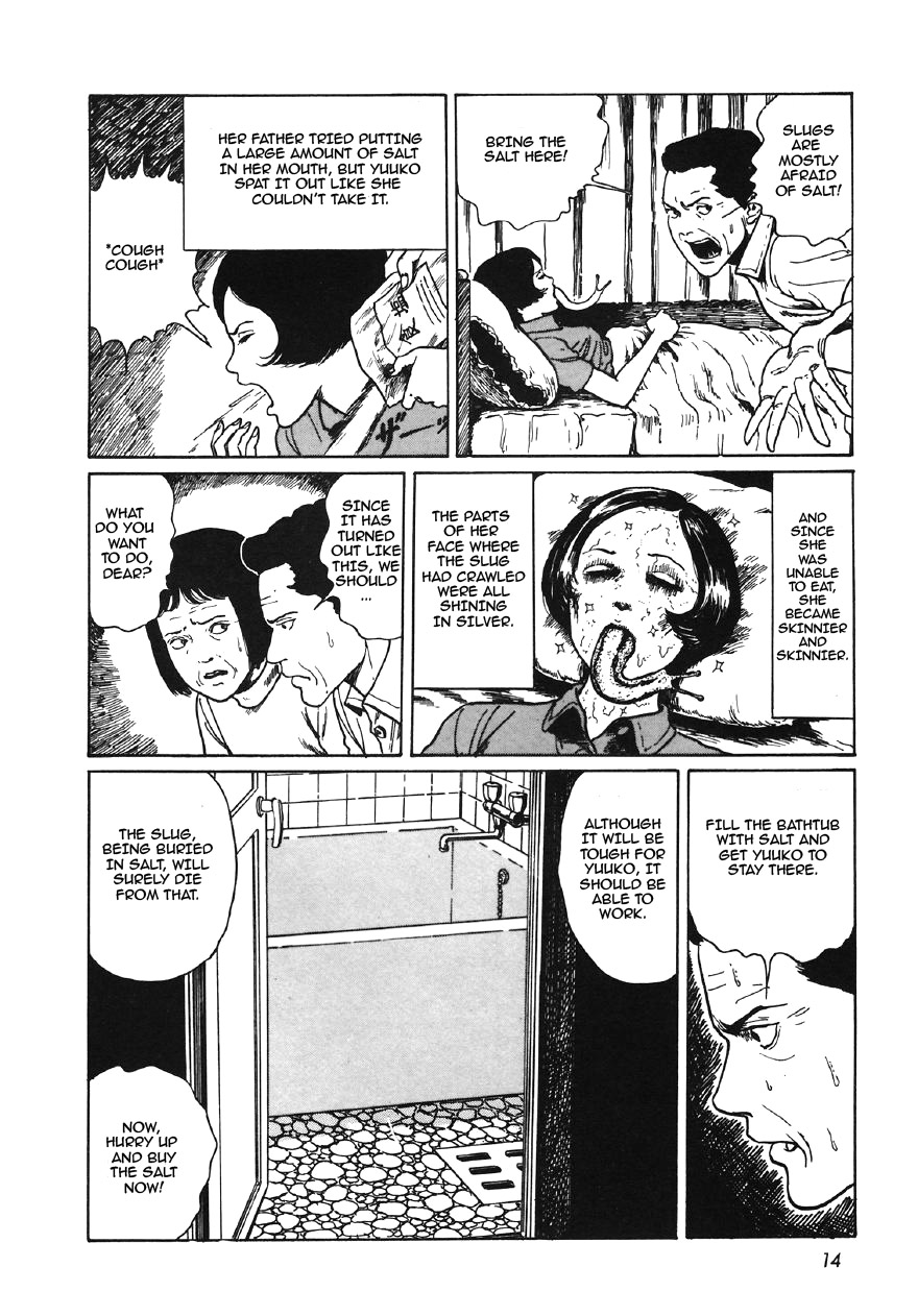 Junji Ito Horror Manga Collection Slug Girl 第12页