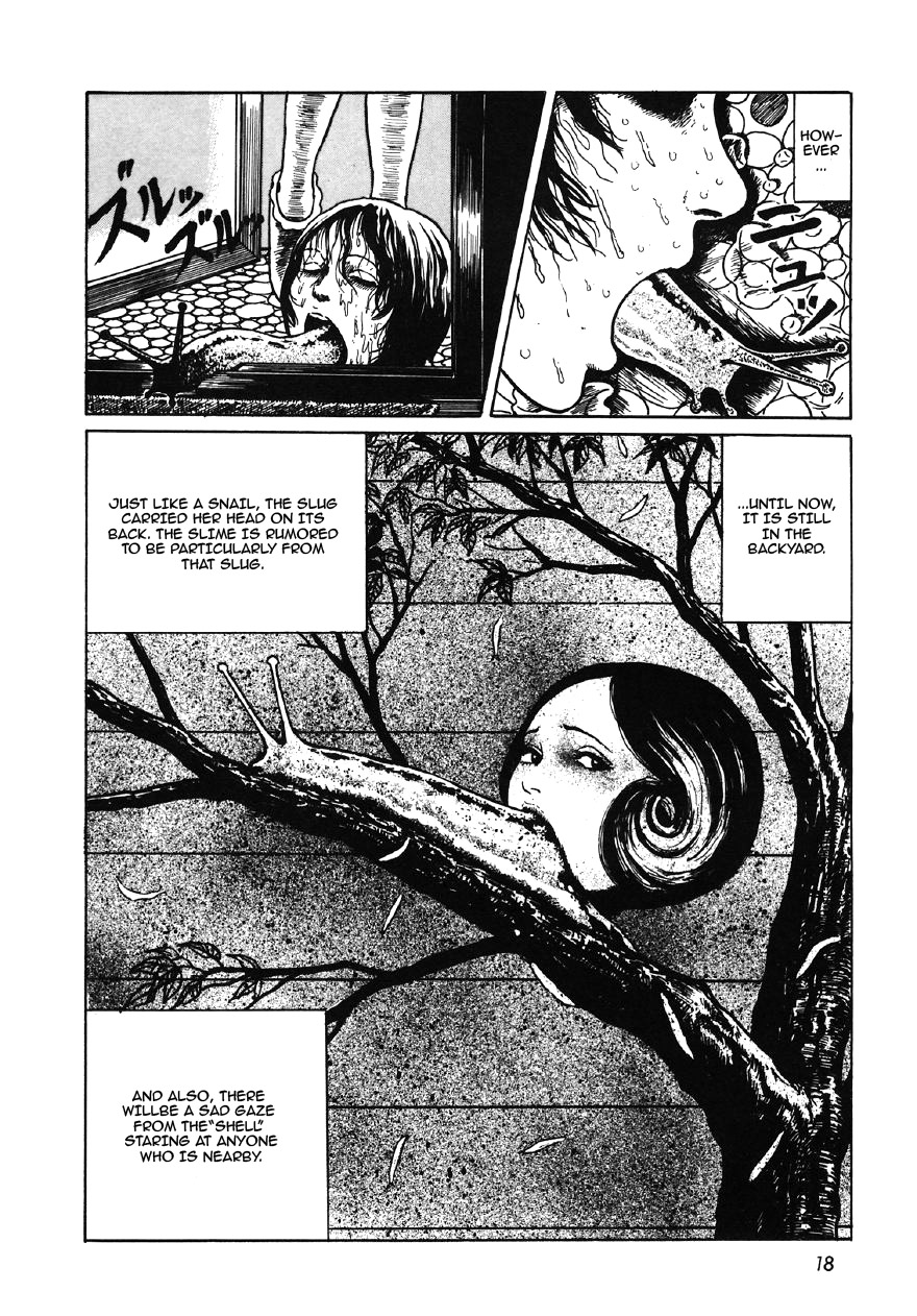Junji Ito Horror Manga Collection Slug Girl 第16页