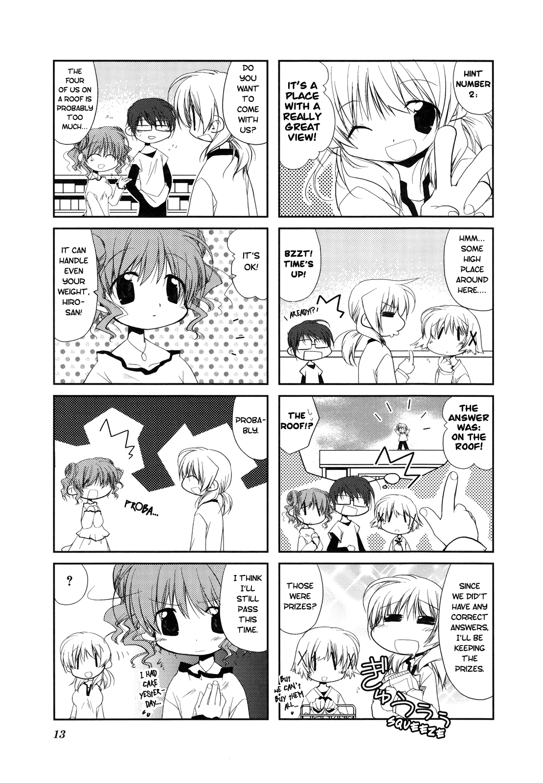 Hidamari Sketch Anthology Comic Let's Have a Picnic! 第18页