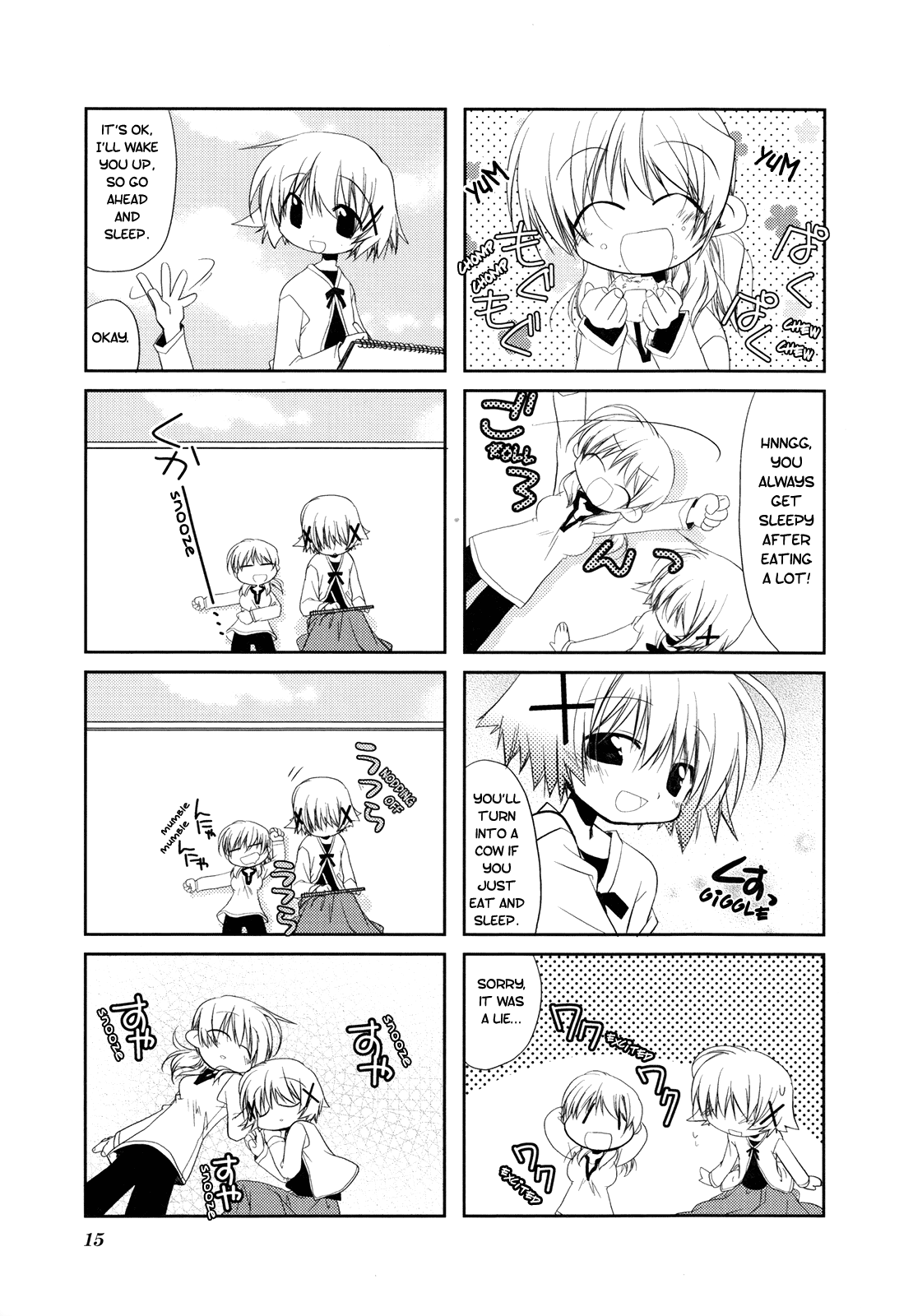 Hidamari Sketch Anthology Comic Let's Have a Picnic! 第20页