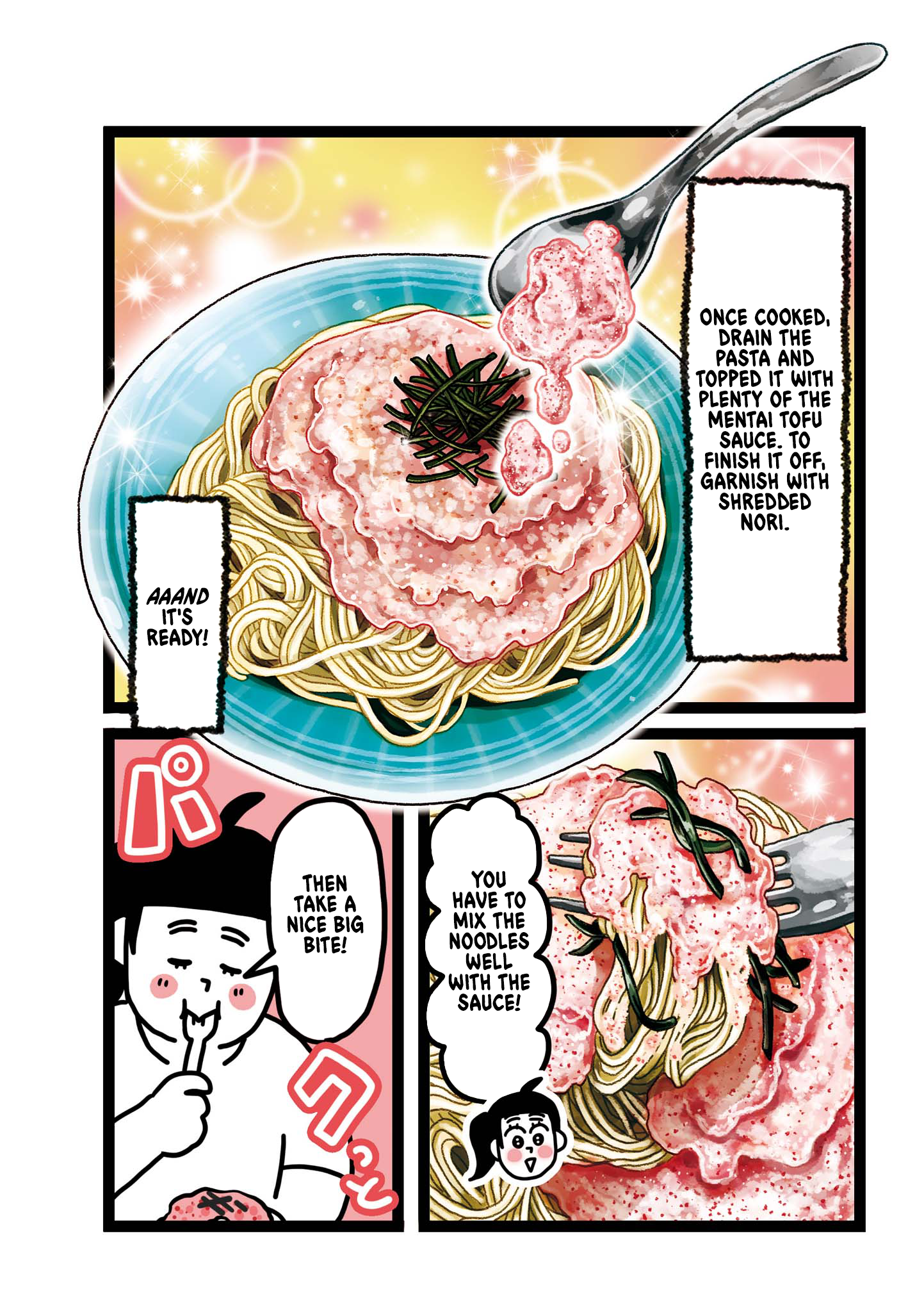 Oh! Men! Mentai Tofu Cream Pasta 第4页