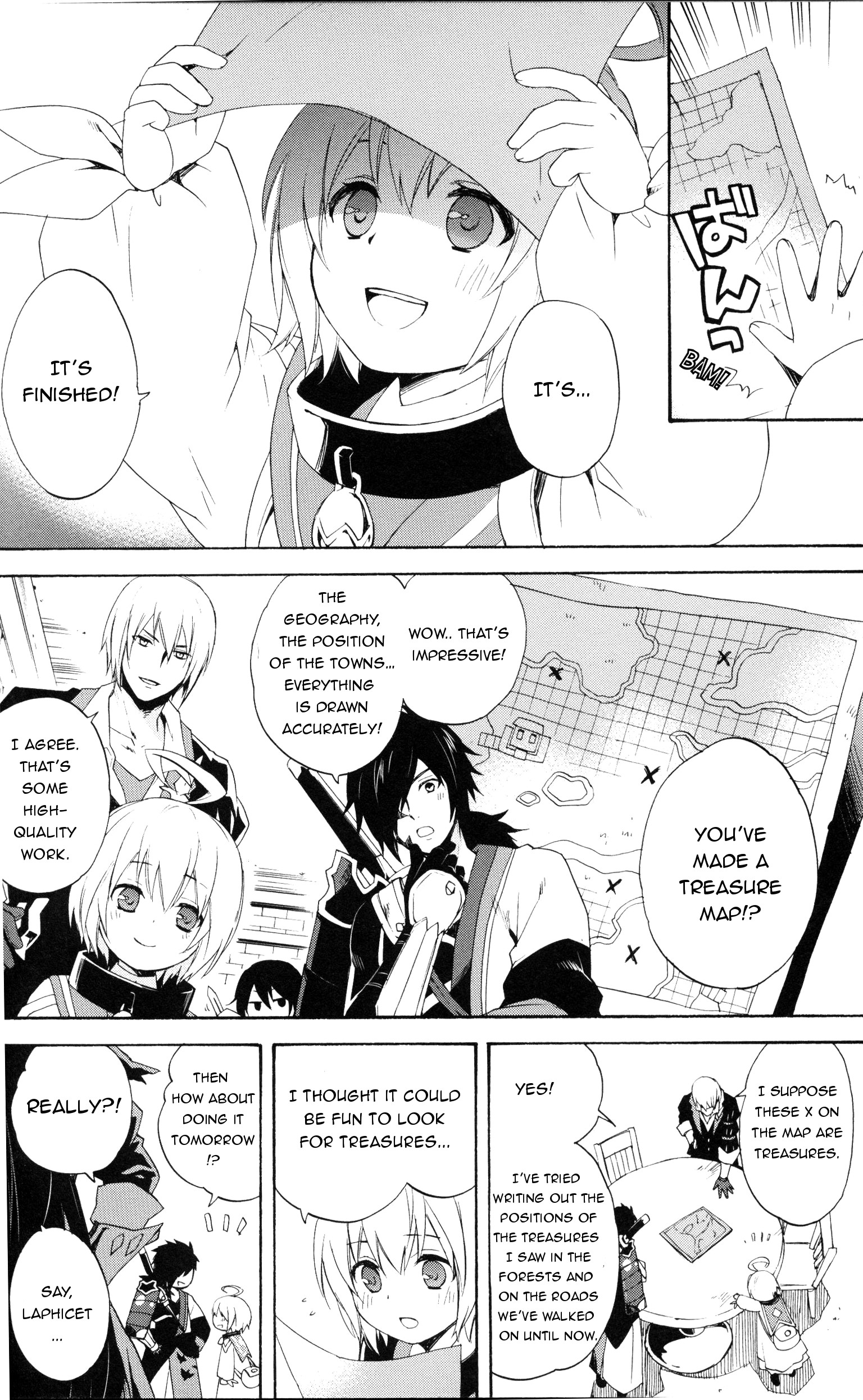 Tales of Berseria Comic Anthology Let's look for treasure (Artist: Hayase Reku) 第4页
