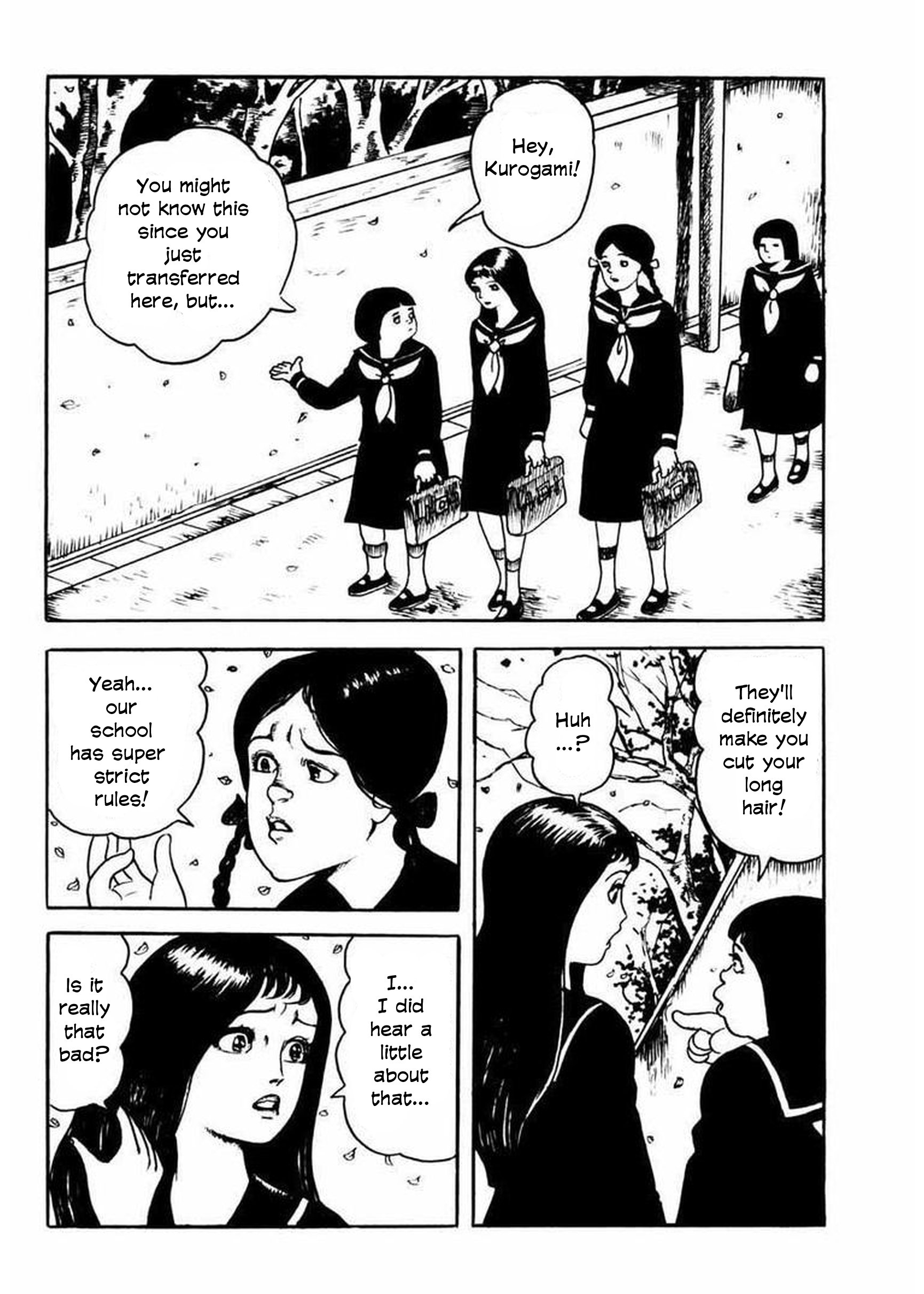 Uroko Shoujo Cursed Black Hair 第2页