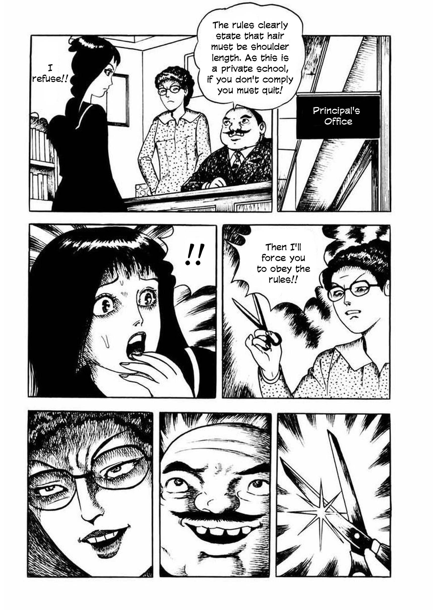 Uroko Shoujo Cursed Black Hair 第8页