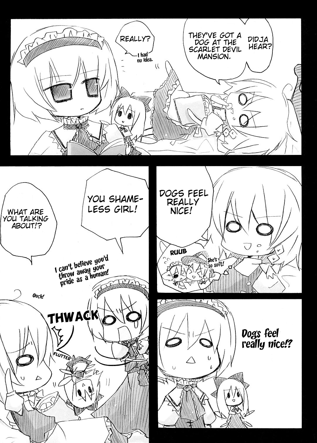 Touhou - Inu Sakuya (Doujinshi) Oneshot 第9页