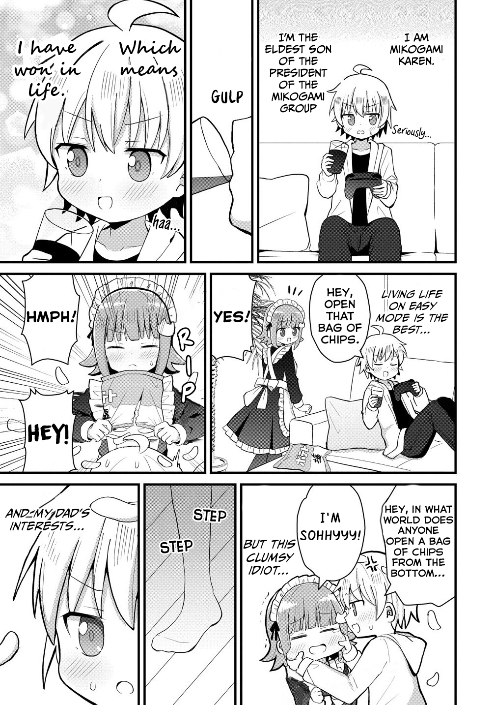 Mikogami Karen no Kakushigoto 第4页