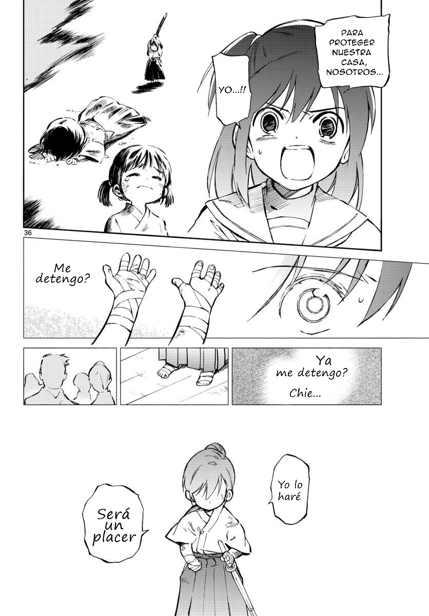 Tenohira Sousei-ki Recorrido de la luna y el sol 第36页