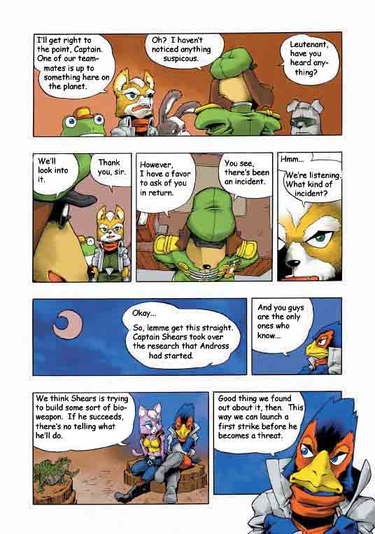 Star Fox: Farewell, Beloved Falco Oneshot 第10页