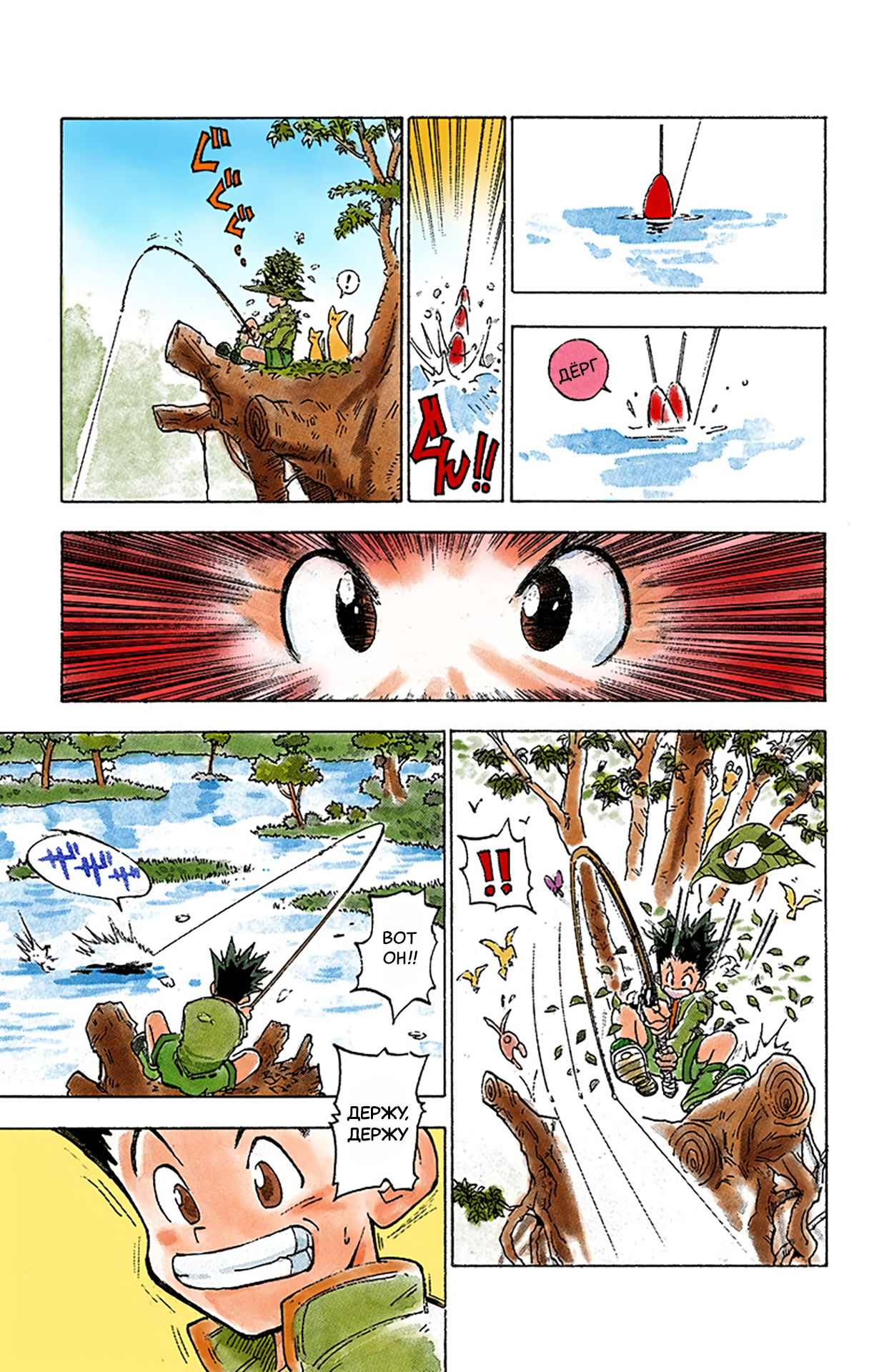 Hunter x Hunter (Official Colored) День отправления 第8页