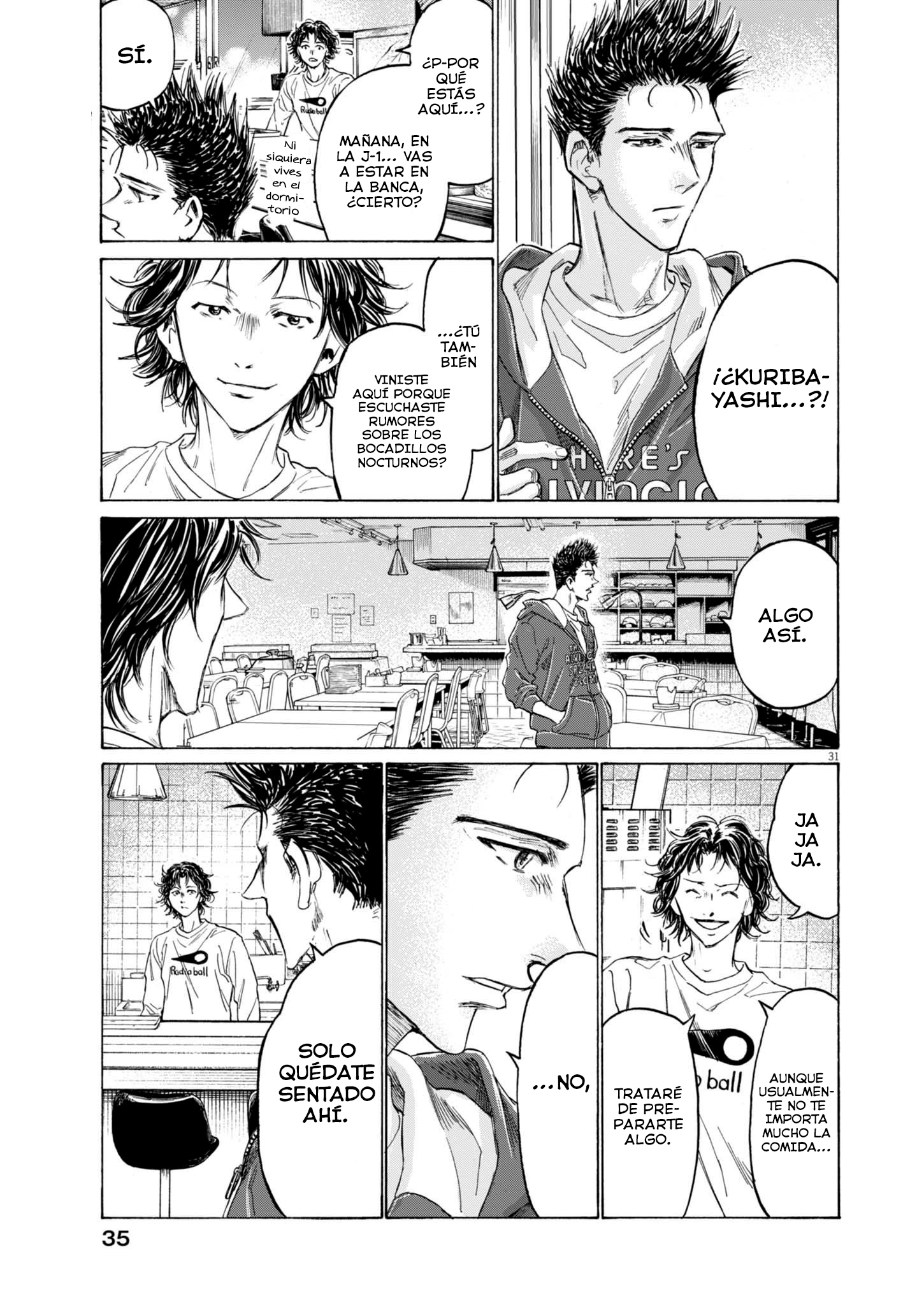 Ao Ashi Midnight Diner Parte Uno 第31页