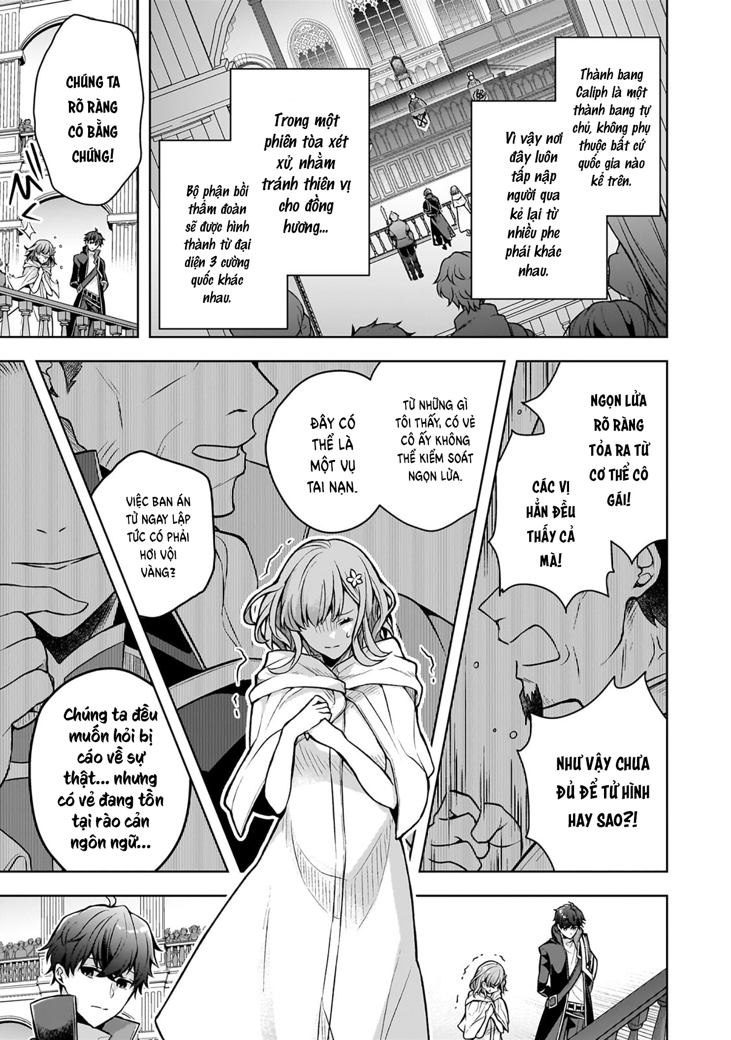 Kougekiryoku Zero Kara Hajimeru Kenseitan Chap 2: Thân phận của cô gái 第8页