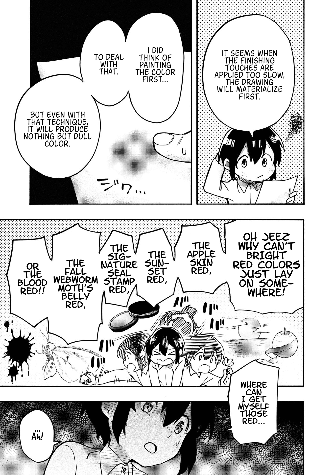 Kyou mo E ni Kaita Mochi ga Umai Looking for Paints 第11页