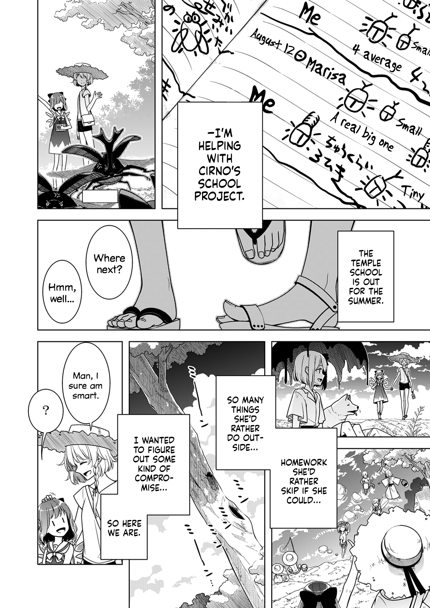 Touhou - Marisa's Summer Break (Doujinshi) 第6页