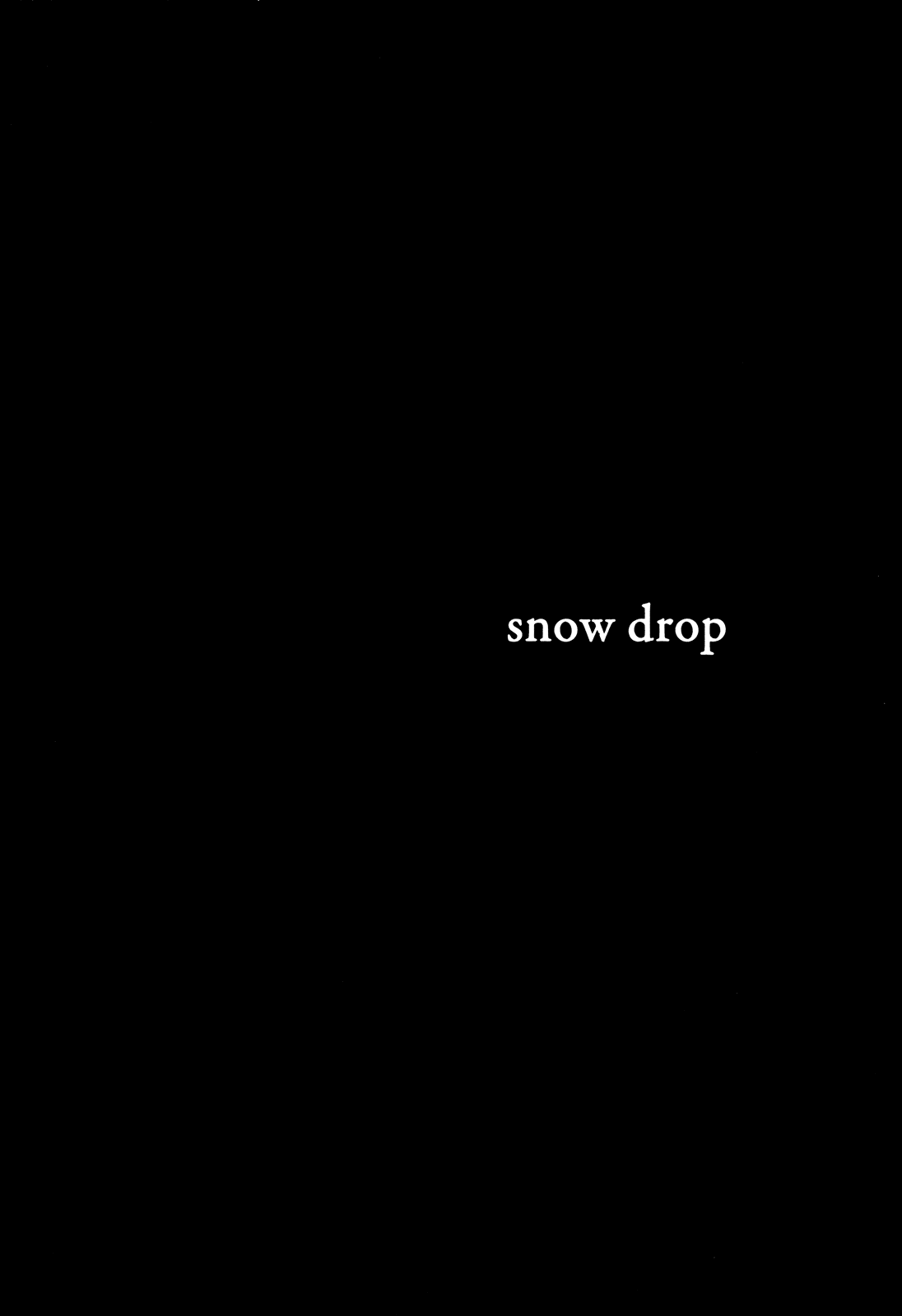 Toki wo Kakeru Shoujo - Snowdrop (Doujinshi) 第3页