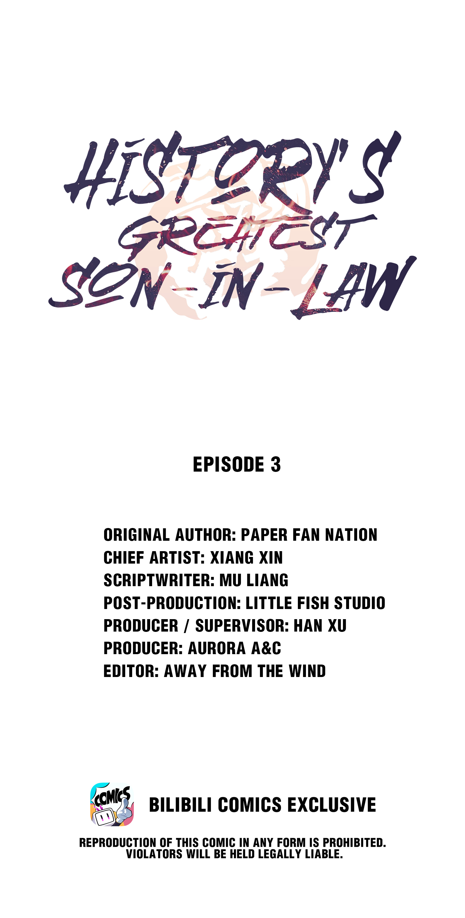 History's Greatest Son-In-Law Episode 3 第1页