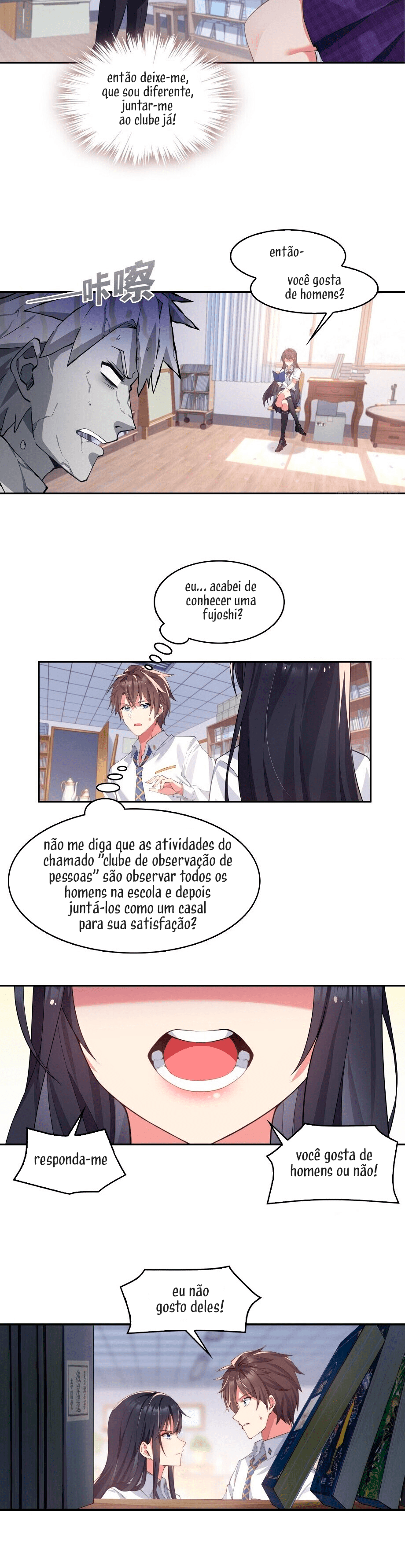 My Girlfriend Is a Wicked Lady! A garota que pode ver através de mentiras 第5页