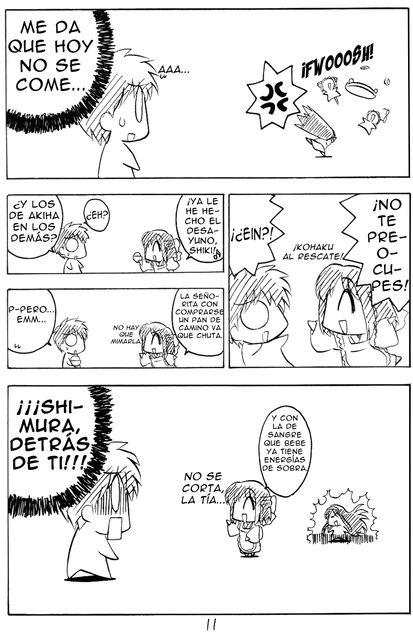 Tsukihime - Kohakuriko (Doujinshi) Desayuno en la mansión Tohno 第10页