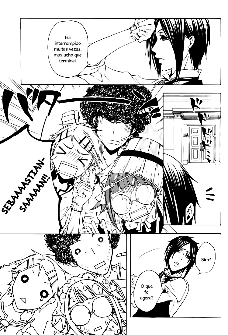 Kuroshitsuji Esse Mordomo, o Mais Ocupado. 第22页