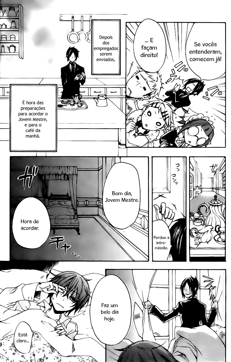 Kuroshitsuji Esse Mordomo, o Mais Ocupado. 第5页