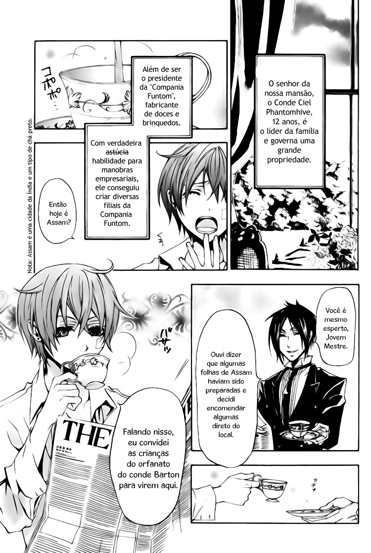 Kuroshitsuji Esse Mordomo, o Mais Ocupado. 第6页