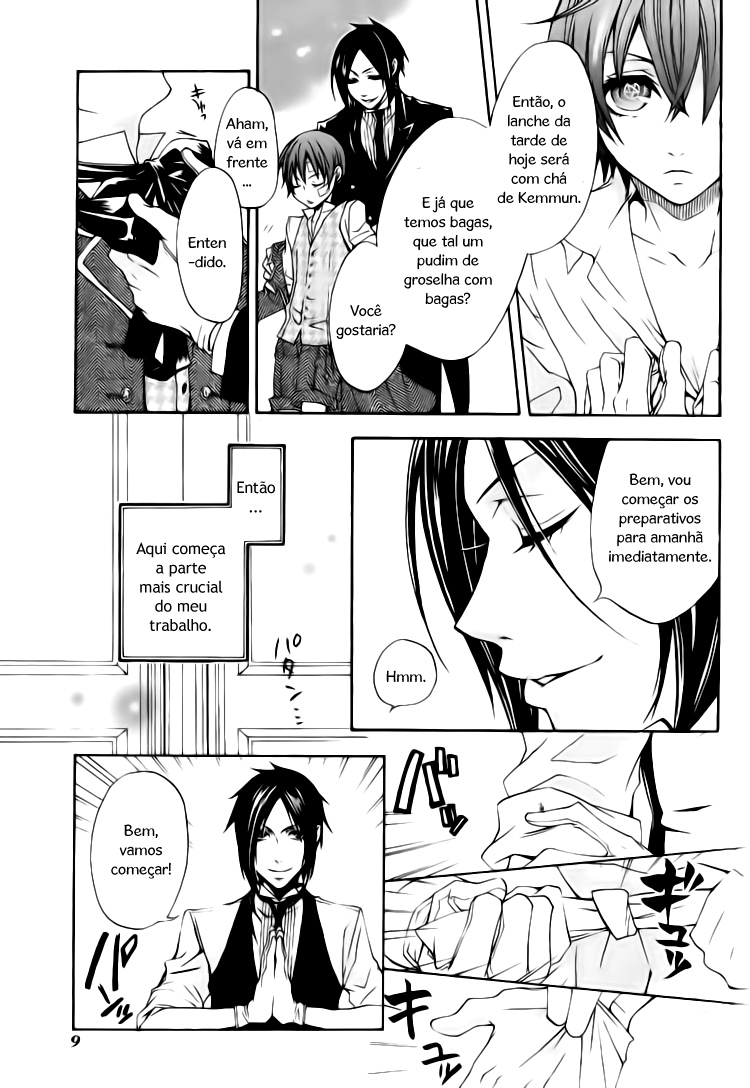 Kuroshitsuji Esse Mordomo, o Mais Ocupado. 第8页