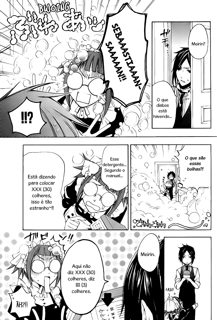 Kuroshitsuji Esse Mordomo, o Mais Ocupado. 第10页
