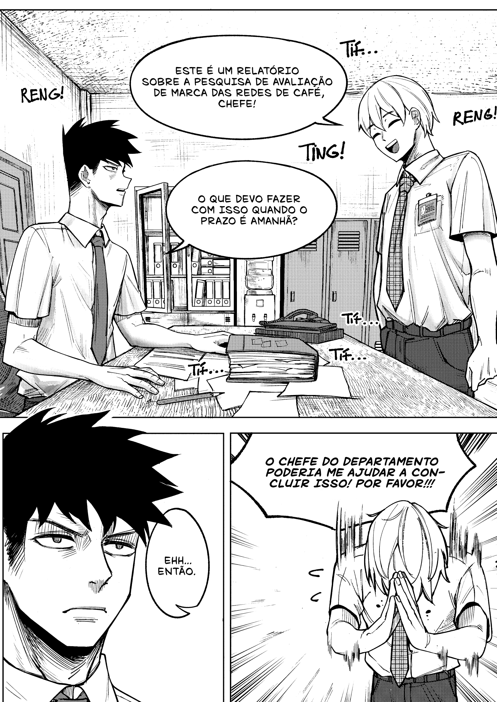 Non Milk - Milk Coffee Prologue Você quer café de leite? 第6页
