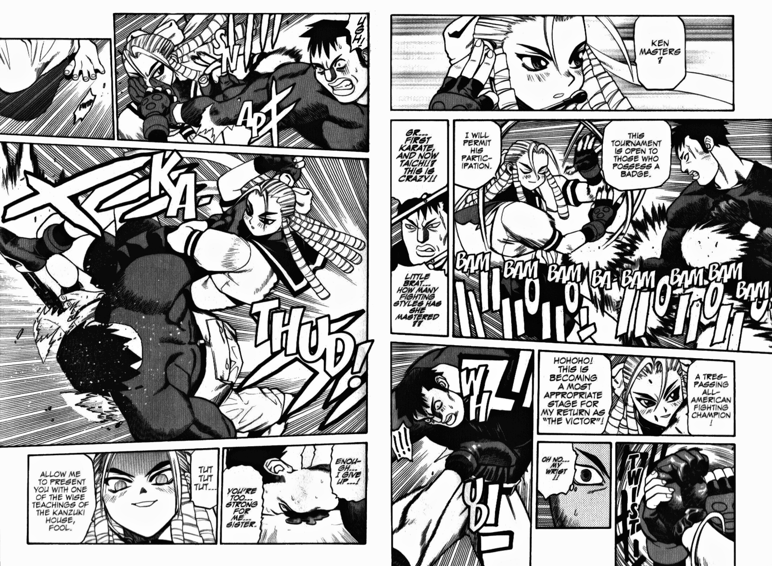 Street Fighter ALPHA 2: Sakura Will Do Her Best! Before Stepping Out Into the World - Part 2 第3页