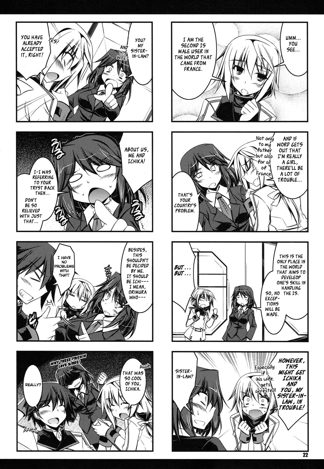 Infinite Stratos - Our Group Work (Doujinshi) Oneshot 第21页