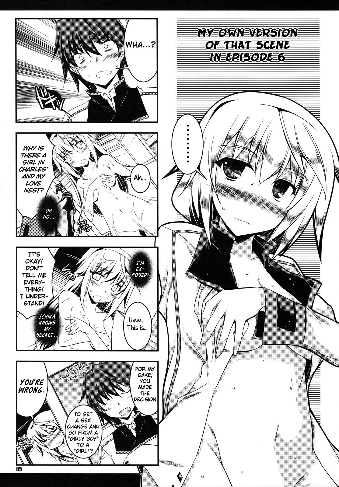 Infinite Stratos - Our Group Work (Doujinshi) 第4页