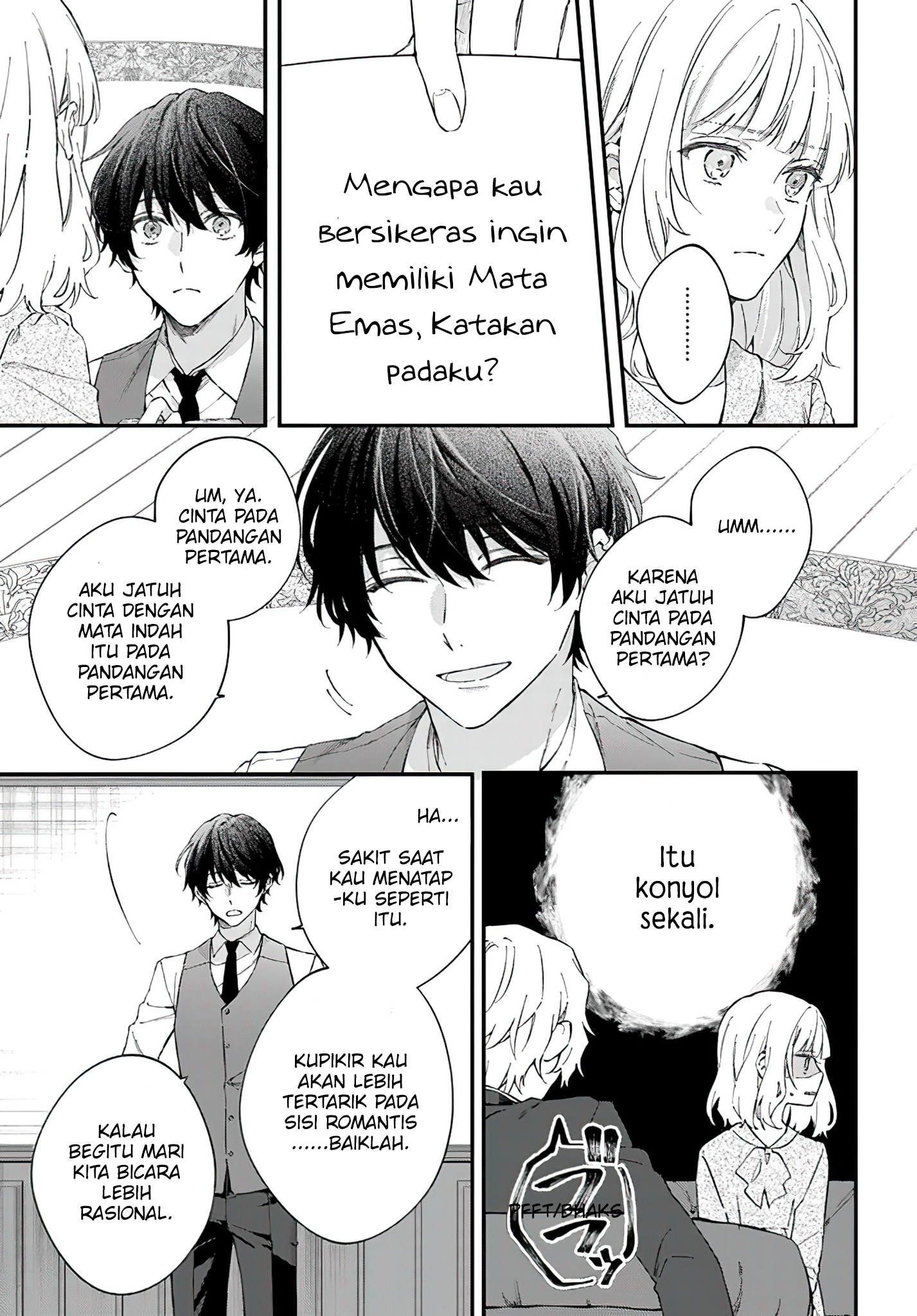 Koyoi, Lorenzi-ke de Kanbi naru Chuusei wo Gadis dengan Mata Emas 第18页