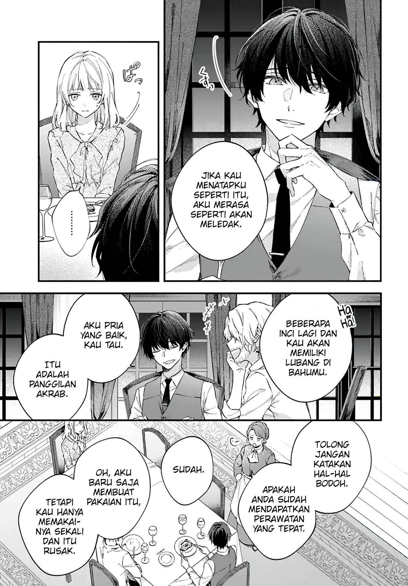 Koyoi, Lorenzi-ke de Kanbi naru Chuusei wo Gadis dengan Mata Emas 第8页