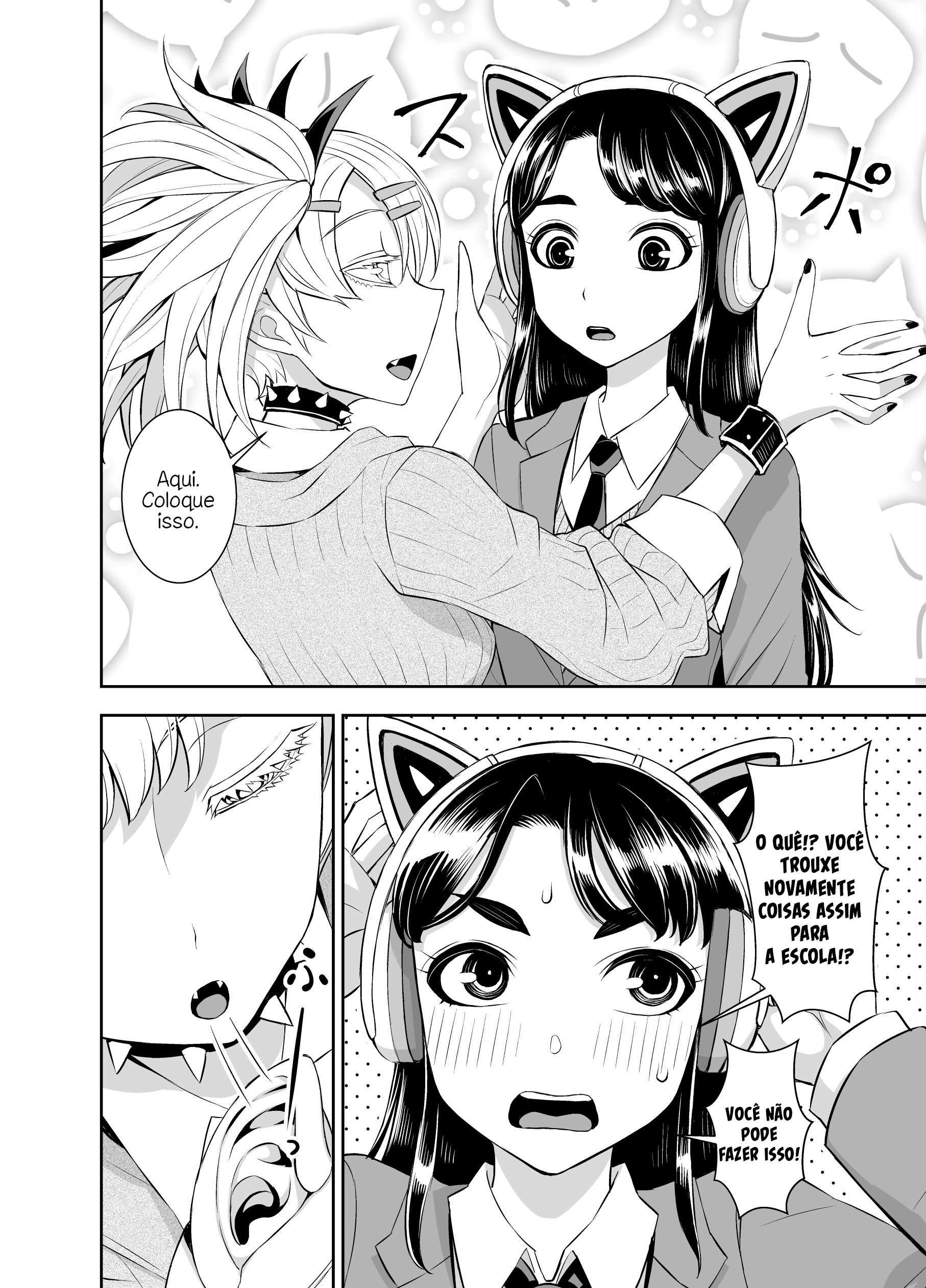 The Class Rep With Weak Ears and The Punk Gyaru-chan Who Attacks Ears Ch. 2 第2页