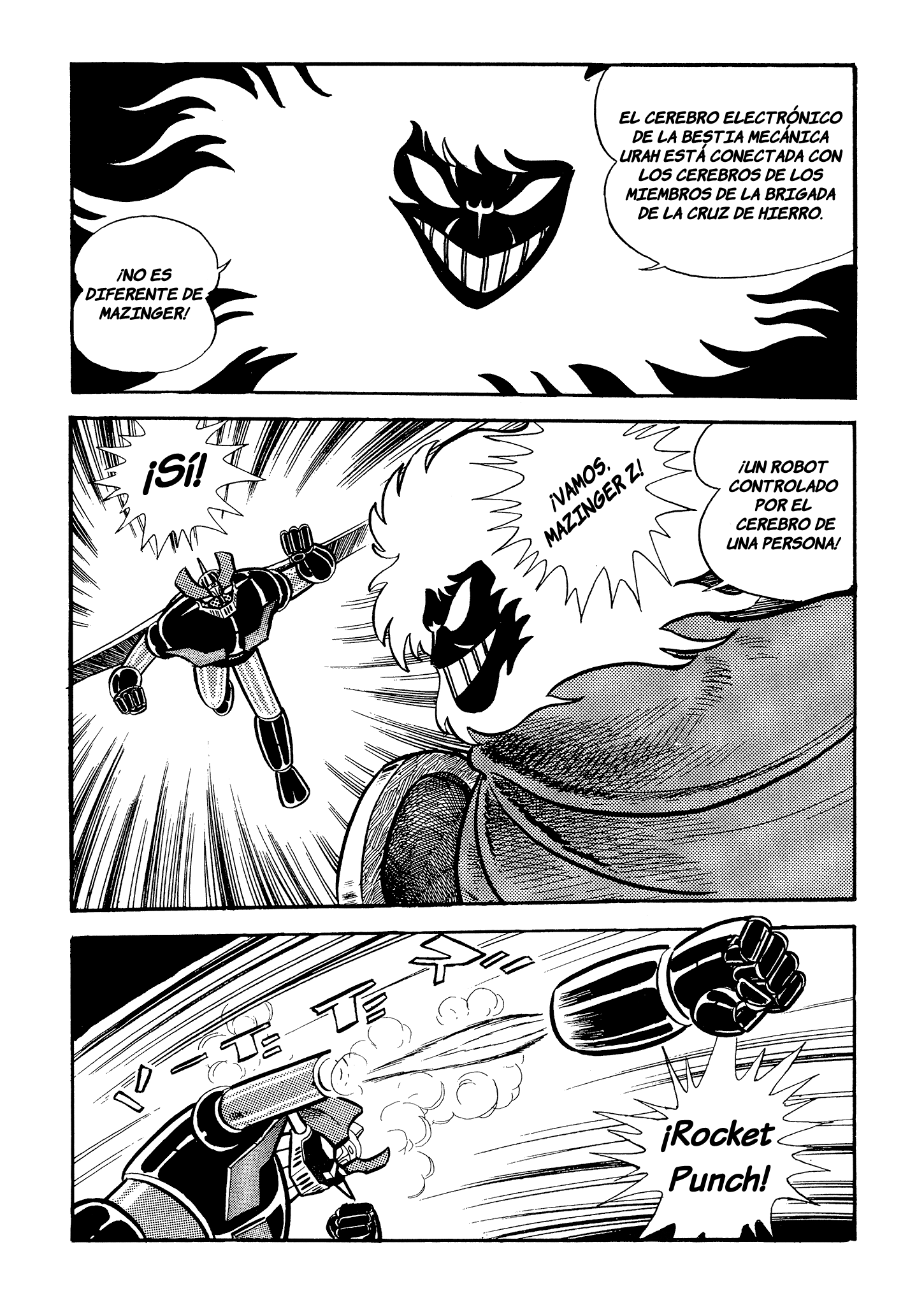 Mazinger Z (TV Magazine) Gran Bardon y Urah U9 第16页