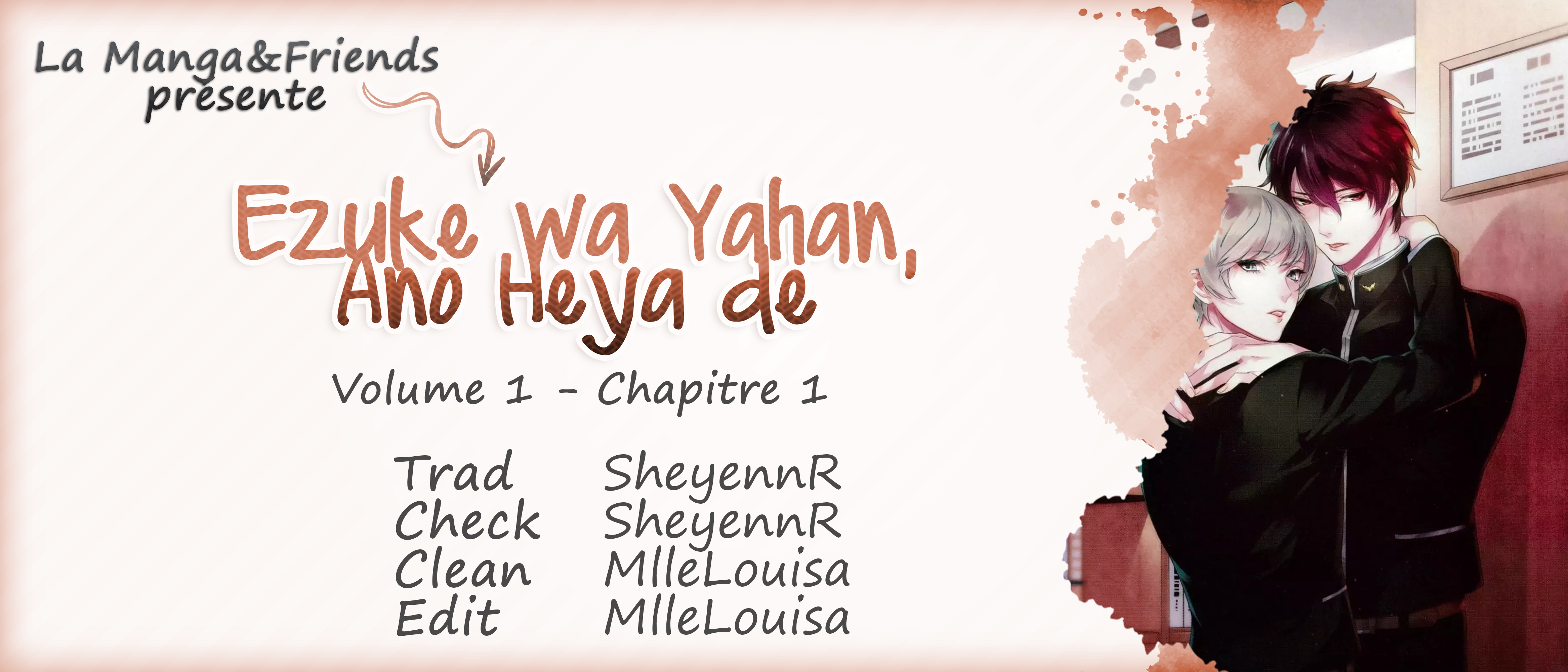 Ezuke wa Yahan, Ano Heya de Vol. 1 Ch. 1 第40页