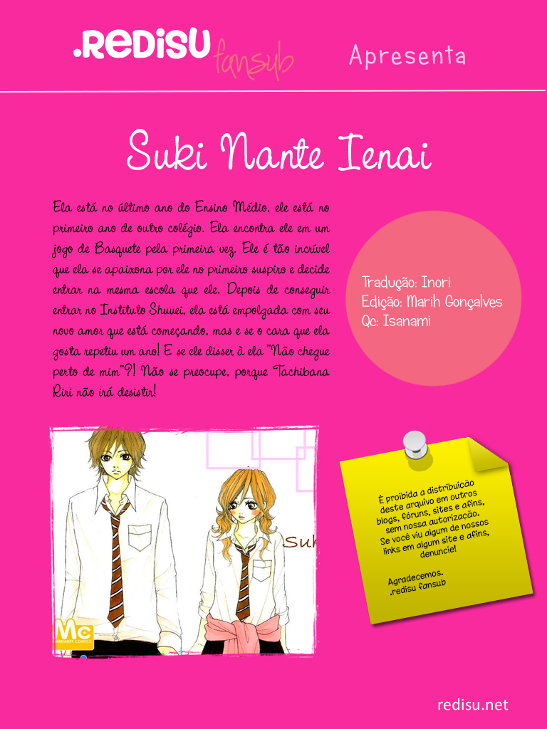 Suki Nante Ienai Vol. 1 Ch. 3 第1页