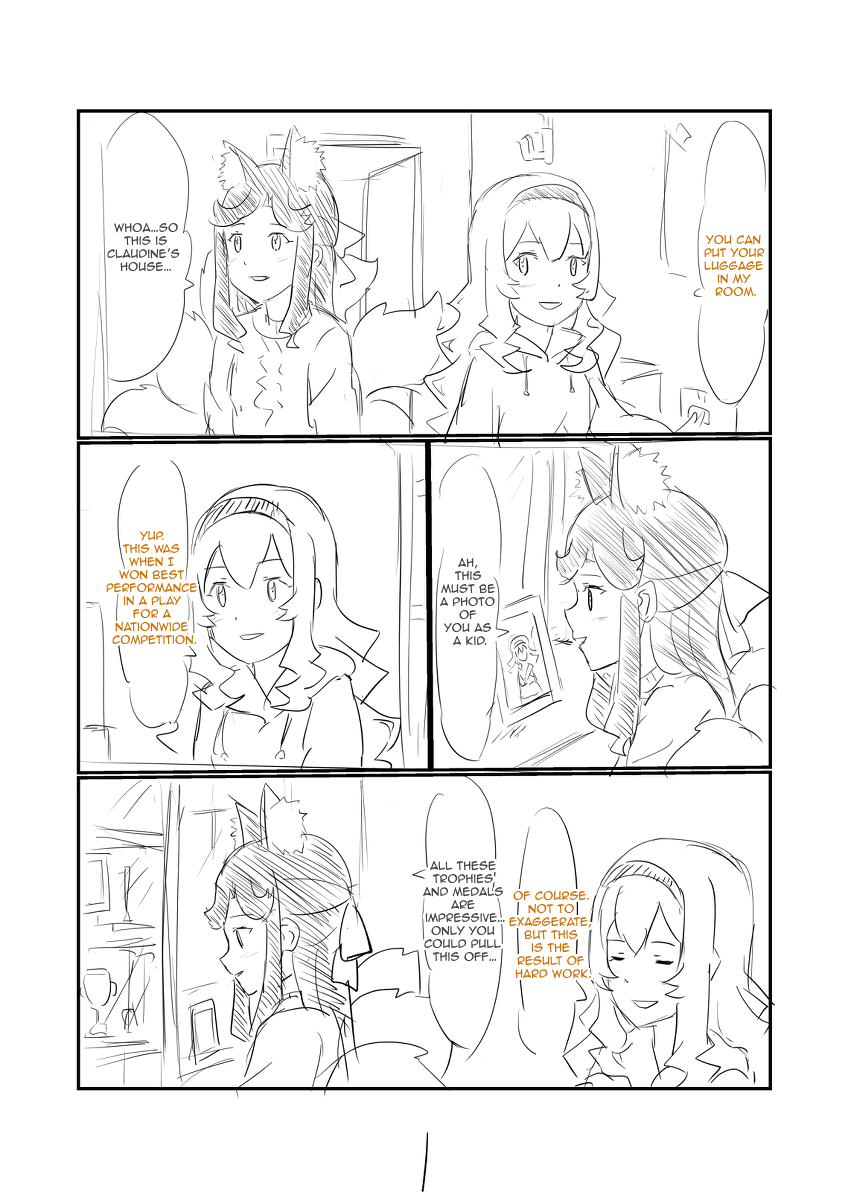 Fox Demon Maya and Human Claudine Ch. 4 第1页