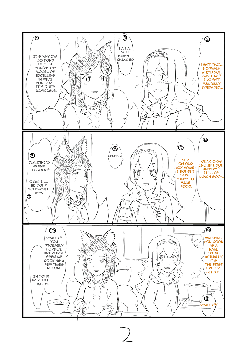 Fox Demon Maya and Human Claudine Ch. 4 第2页