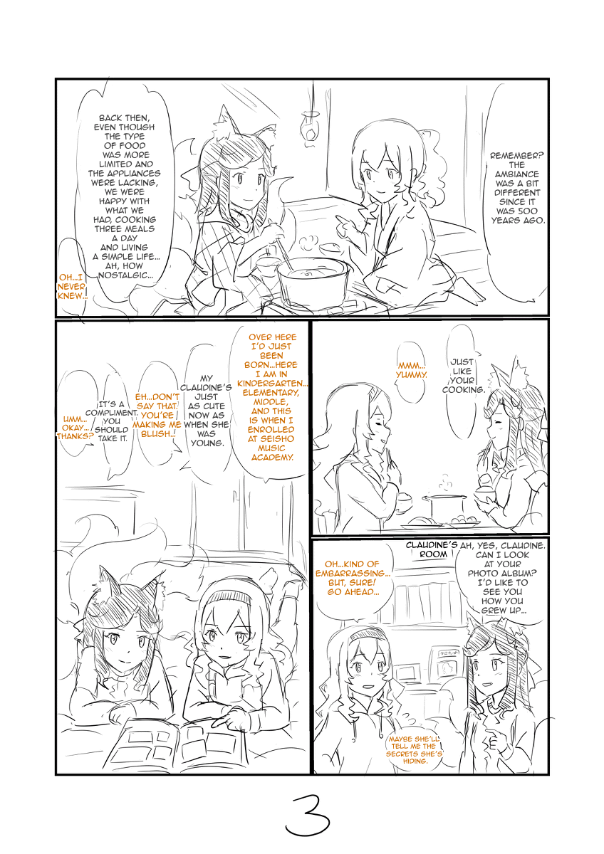 Fox Demon Maya and Human Claudine Ch. 4 第3页