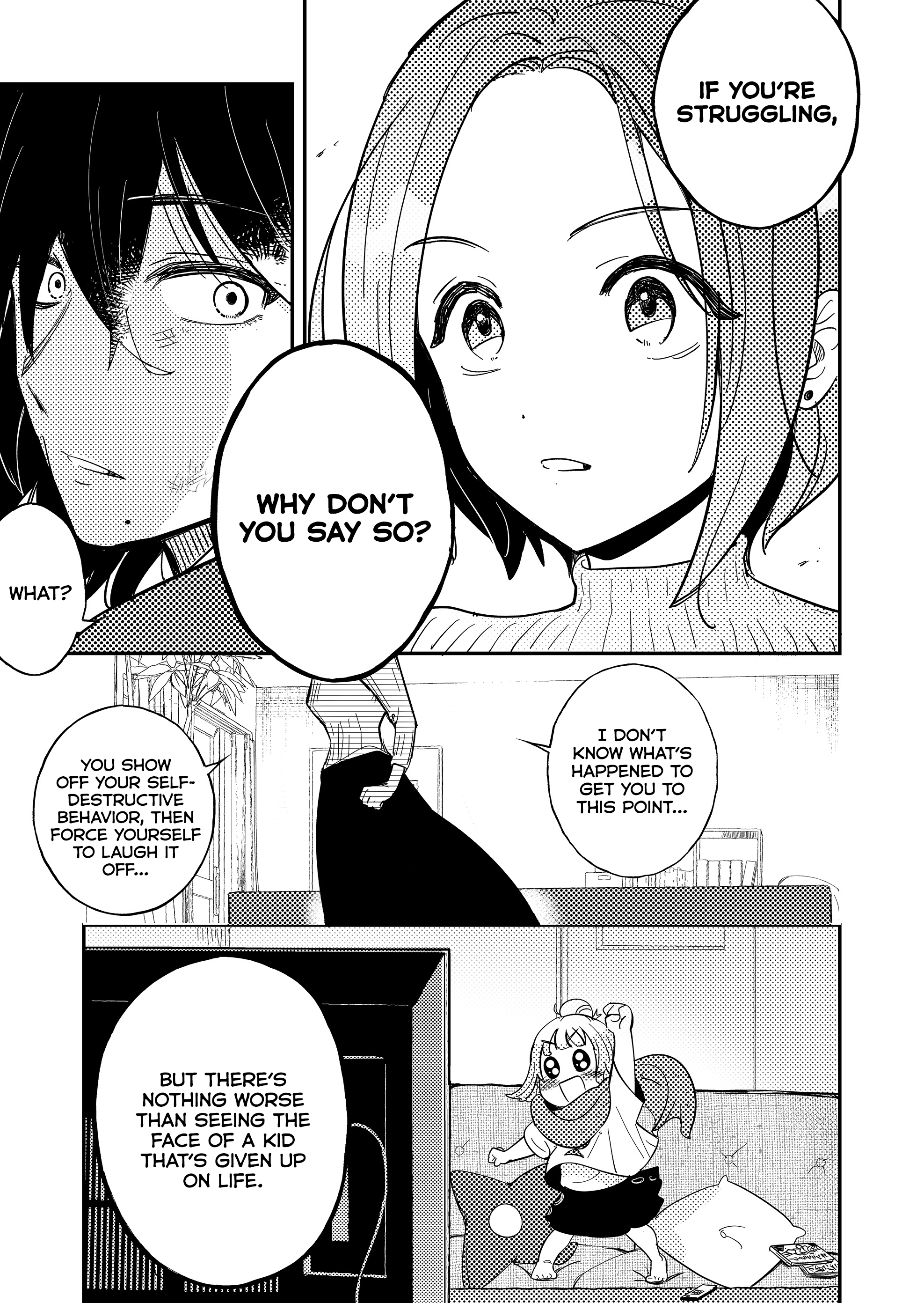 Kozure Batsuichi, Saigo no Koi wa Numa deshita. Save Me 第14页