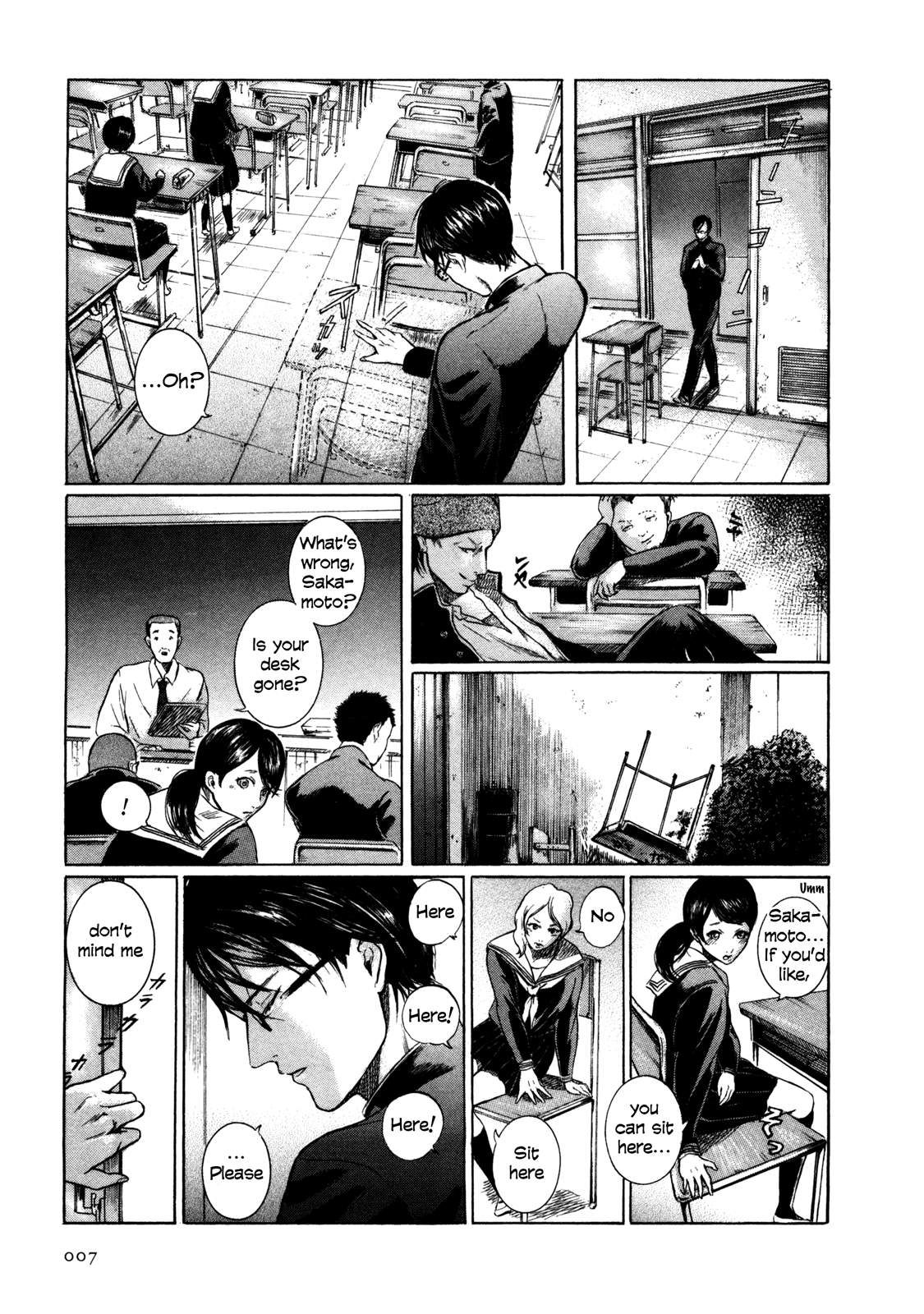 Sakamoto desu ga? Sakamoto of Class 1-2 第9页
