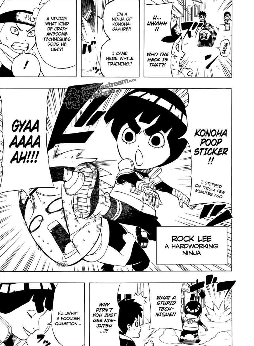 Rock Lee no Seishun Full-Power Ninden The Ninja Rock Lee 第4页