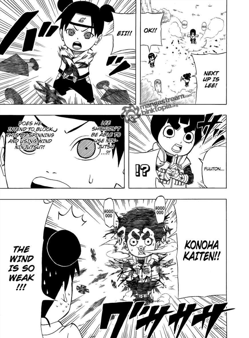 Rock Lee no Seishun Full-Power Ninden The Ninja Rock Lee 第8页