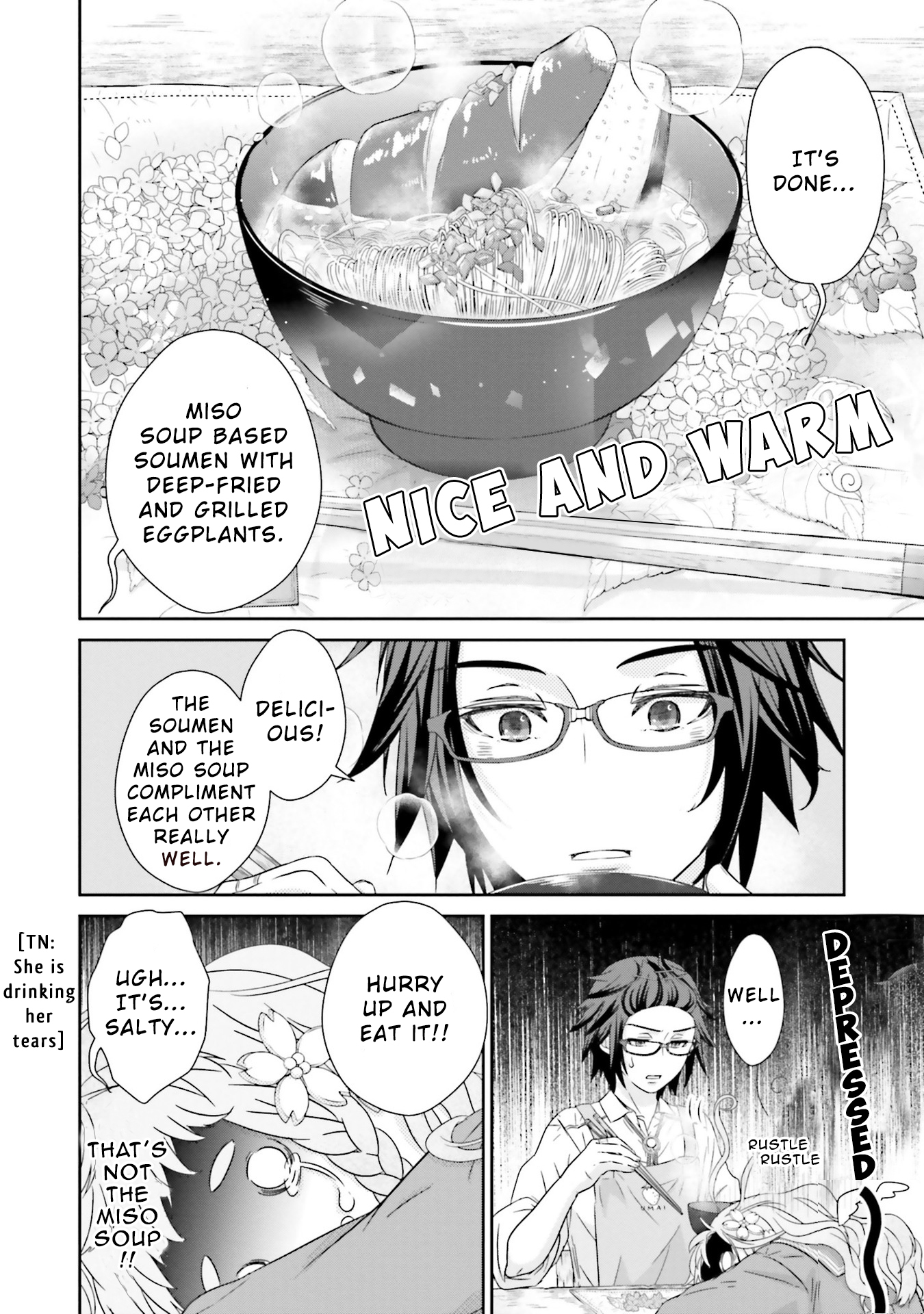 Kimi ga Shinanai Hi no Gohan Miso Soup Based Soumen With Deep-Fried and Grilled Eggplants 第26页