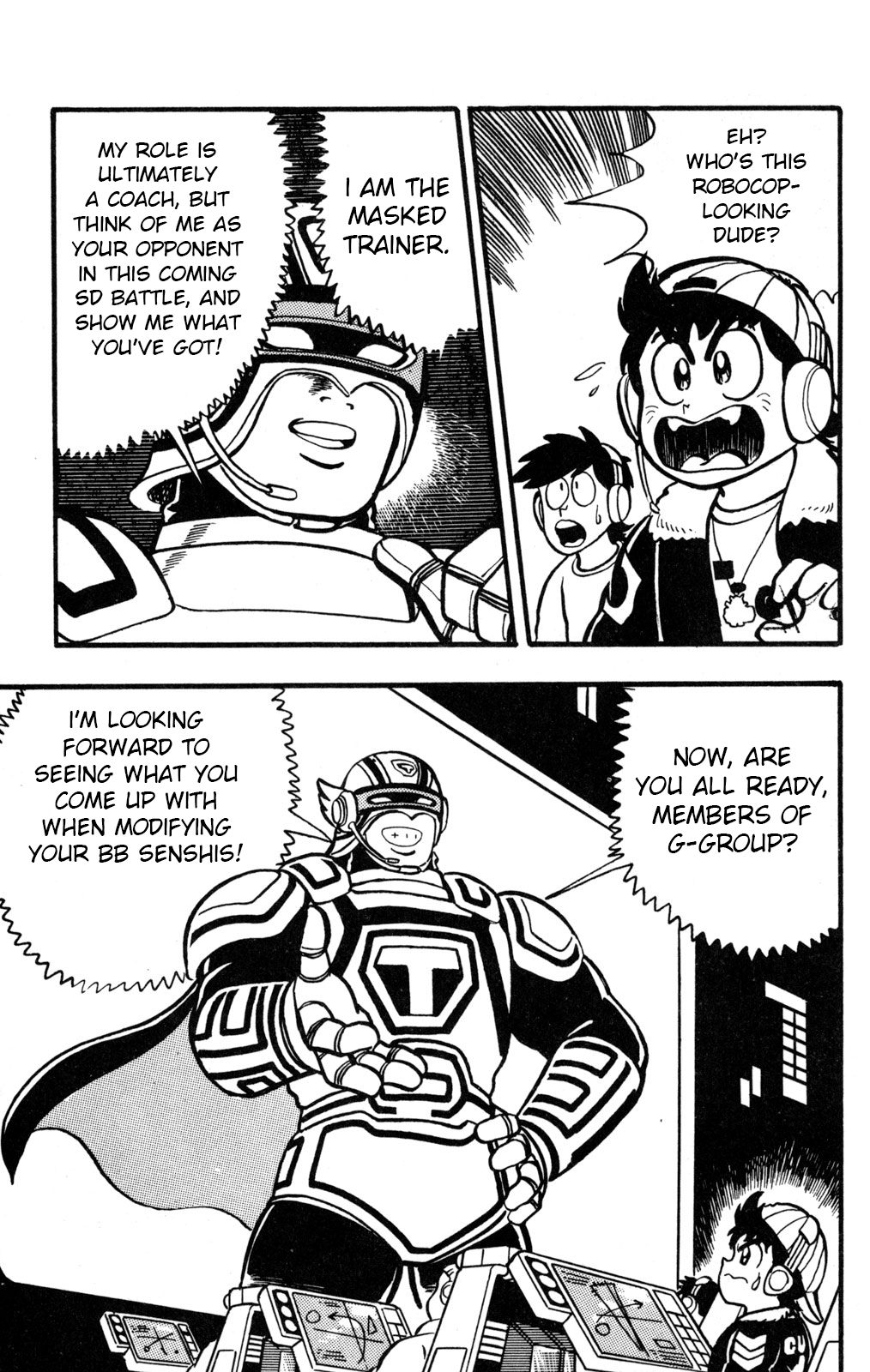 Hyper Warrior Gundam Boy Mysterious Masked Trainer 第12页