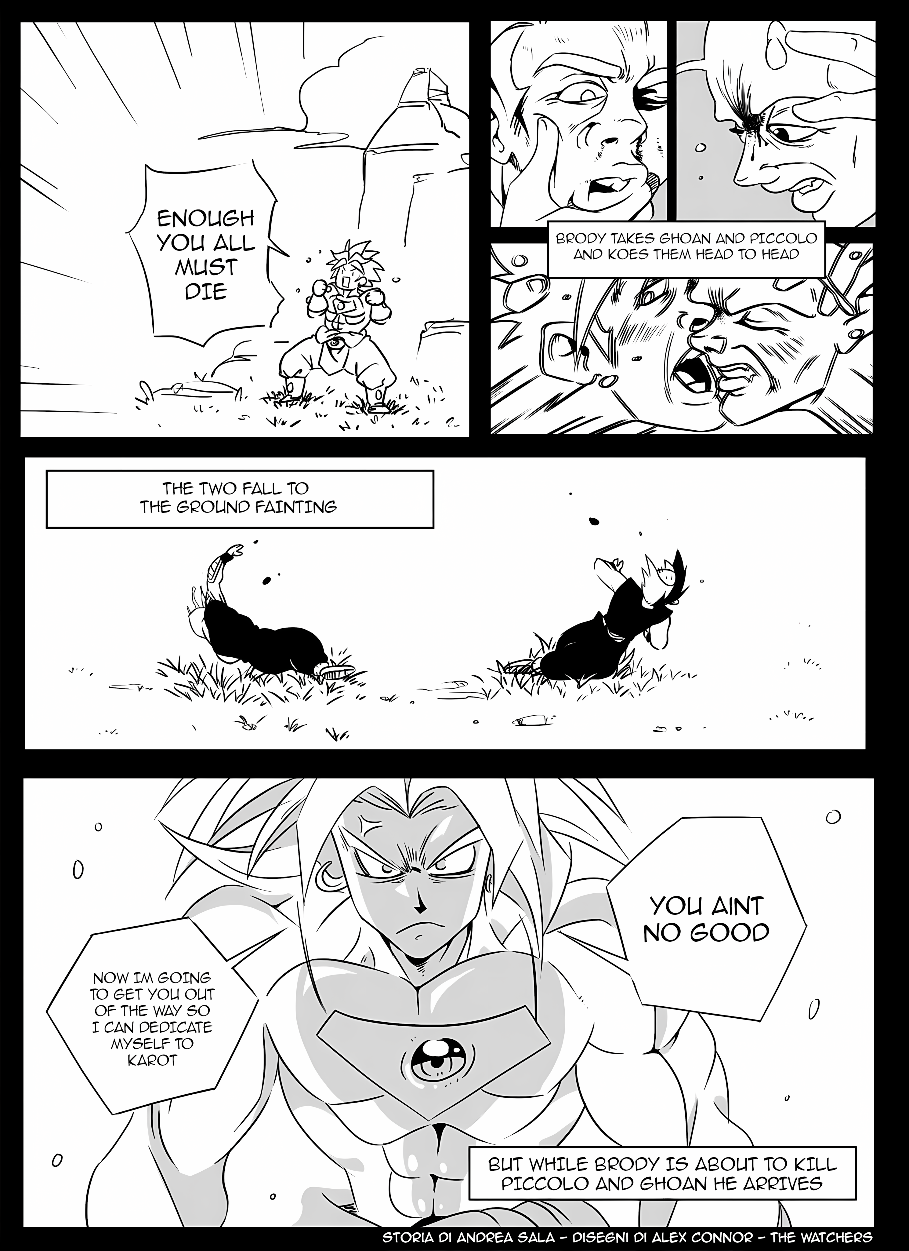 Dragon Ball Z - The Super Warrior Saiyan Warrior I Die, Bye 第4页