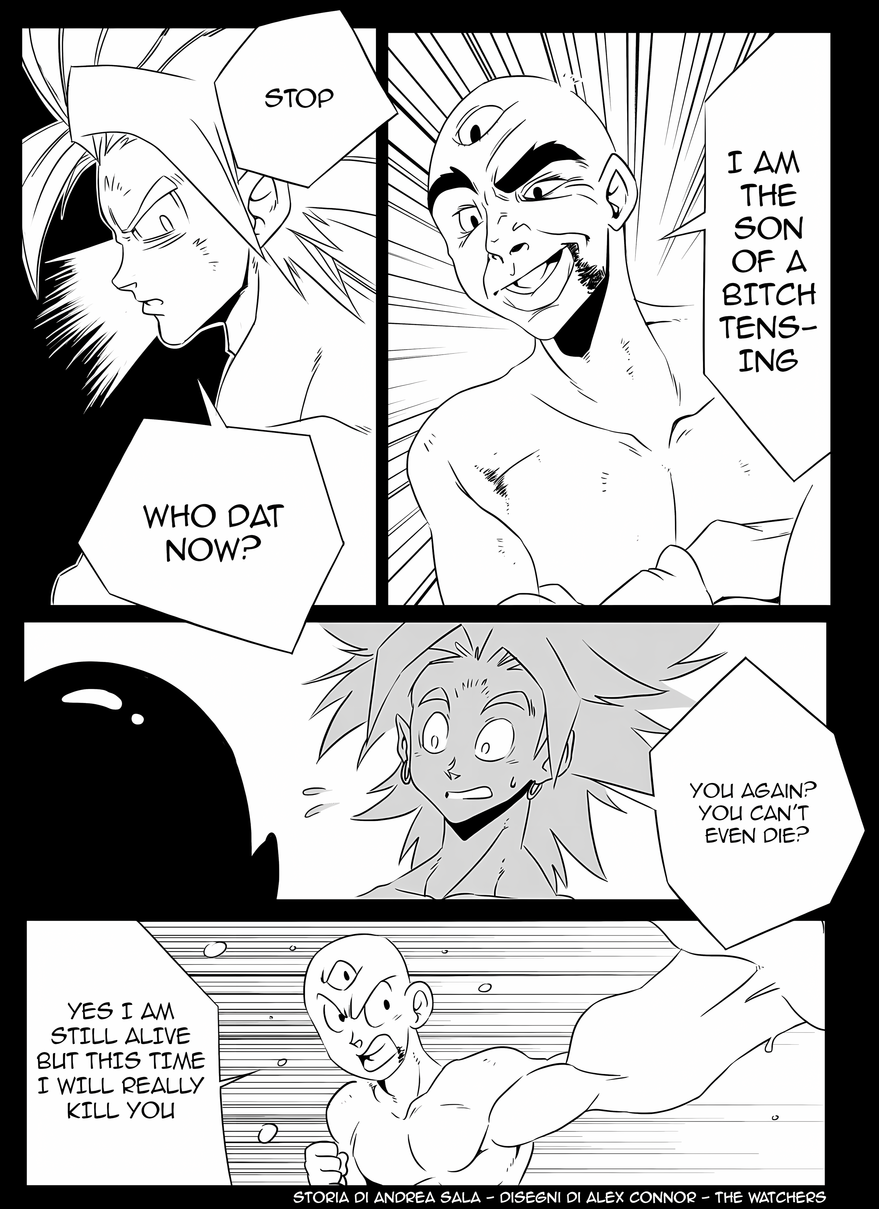 Dragon Ball Z - The Super Warrior Saiyan Warrior I Die, Bye 第5页