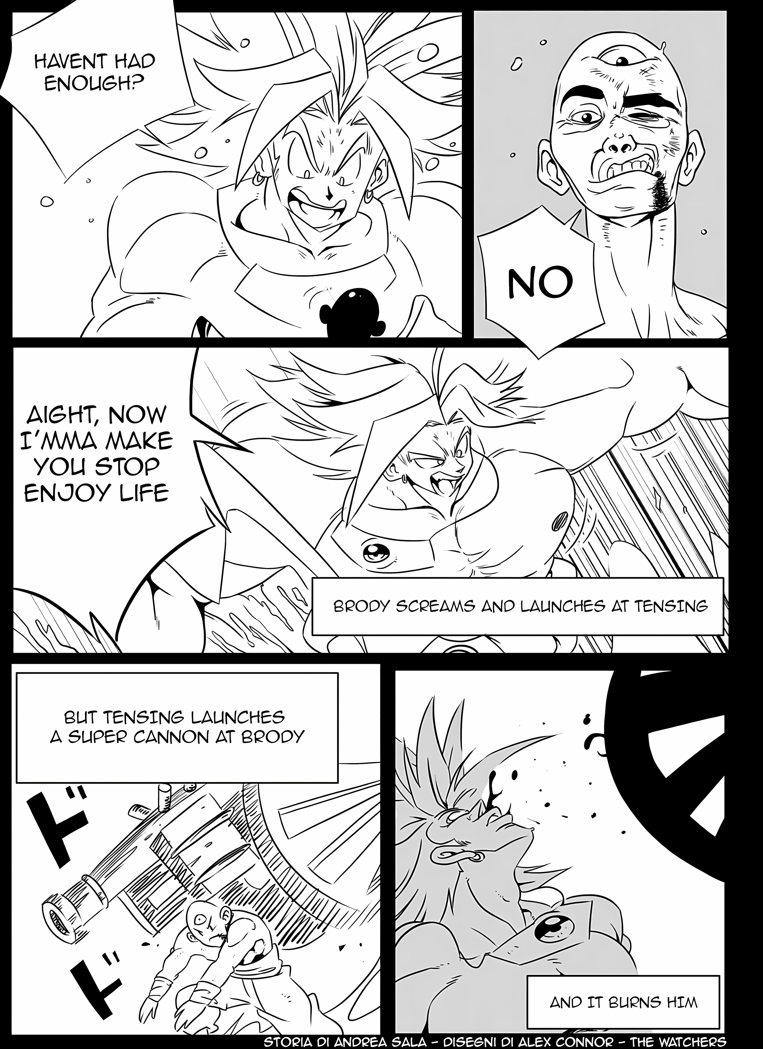 Dragon Ball Z - The Super Warrior Saiyan Warrior I Die, Bye 第6页