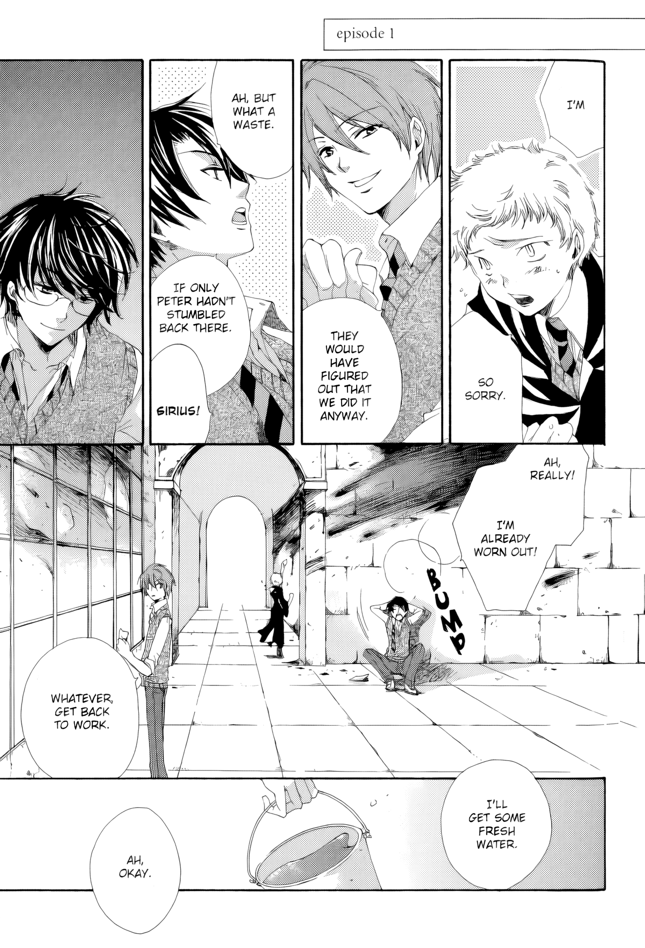 Harry Potter - The World (Doujinshi) Yesterday Saturday Sunny Day Tomorrow Monday Rainy Day 第10页